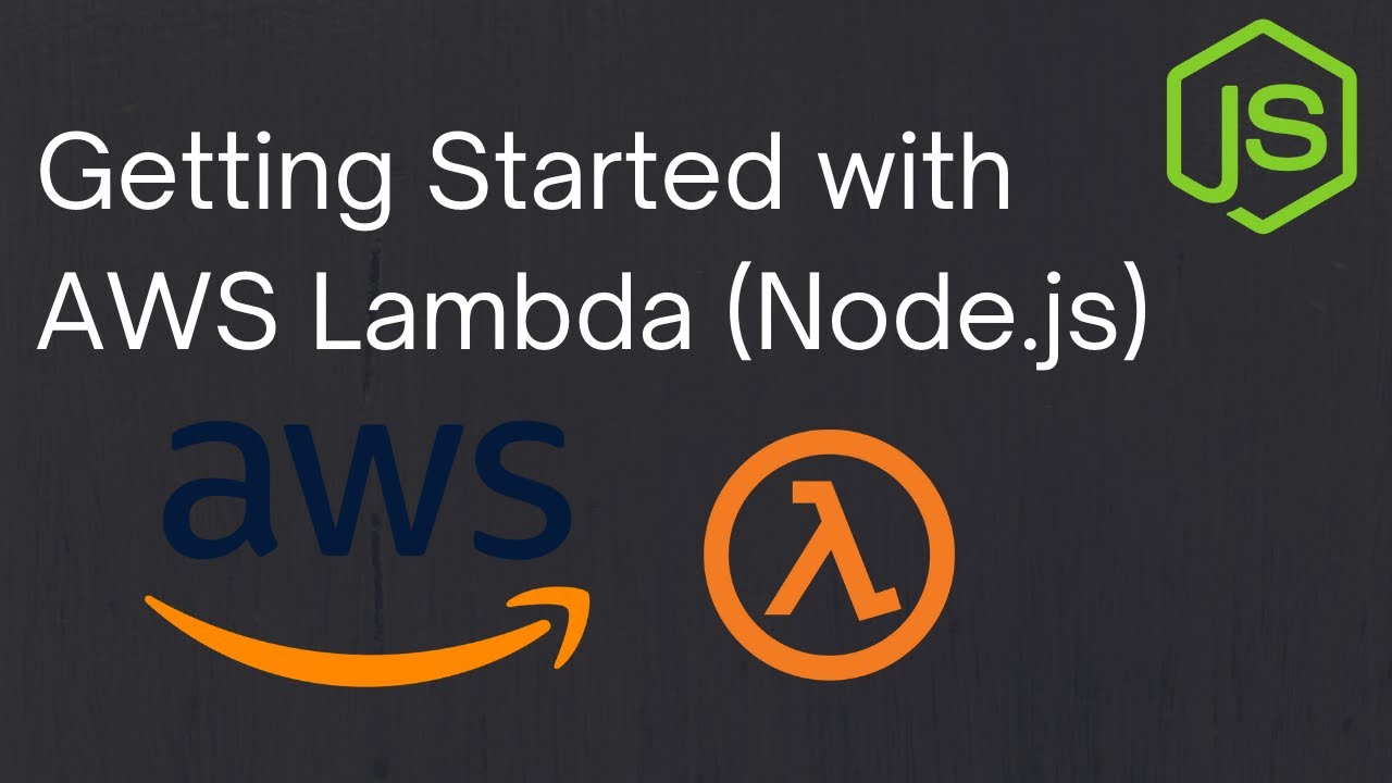 Creating your first AWS Lambda Function in Node.js | Serverless Saturday