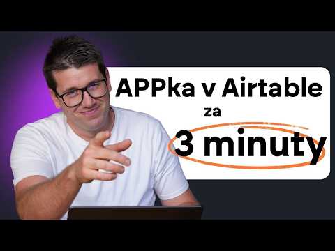 Cover: Airtable AI: Celá aplikace za 3 minuty — ukážu přesně jak! #ai