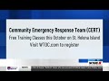 Registration open for Beaufort County’s CERT basic training program