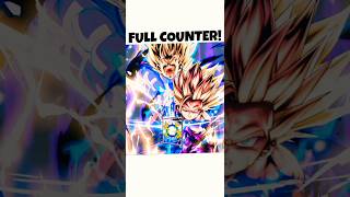 ULTRA SSJ2 GOHAN VS ULTRA VEGITO BLUE COUNTER 😳!! #dragonballlegends #dblegends #shorts