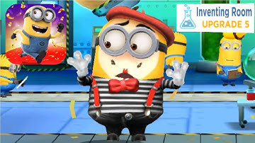 Minion Rush Mime Costume epic minion Inventing room fullscreen android gameplay walkthrough