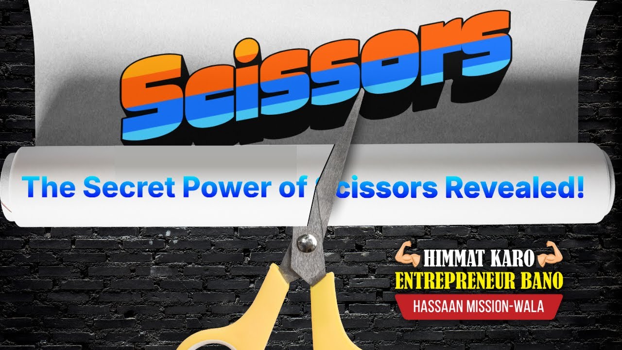 Master The Art of Scissors! Watch This Video Now On Hassaan Mission Wala