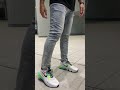 Roush 高磅數刀割破壞磨損淺色牛仔褲(6825) product youtube thumbnail