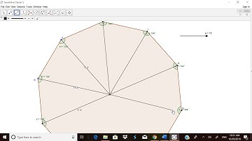 Visualizing Properties of Regular Polygon