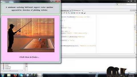 Minimum enclosing ball-based support vector machine approach for detection of phishing websites