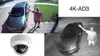 4K Vandal Proof Dome Security Camera
