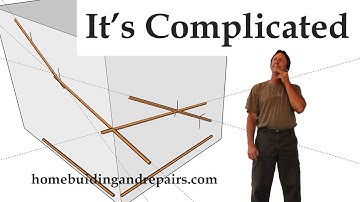 Round Handrailing Might Be Easier To Install When Cutting Complicated Angles - Stair Building Tips