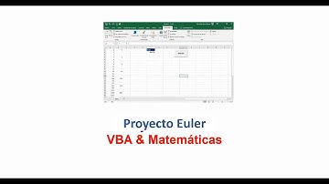VBA Matemáticas Proyecto Euler