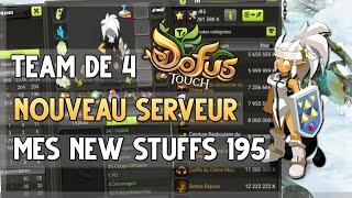 L&#39;AVENTURE DOFUS TOUCH - MES NOUVEAUX STUFFS SUR LES PERSONNAGES APRES L&#39;ECO CRAFT !