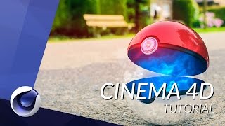 How to Create the Poké Ball Catch Effect in Cinema 4D - TUTORIAL (Part 3)