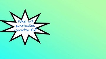 Instant Punctuation Check Online