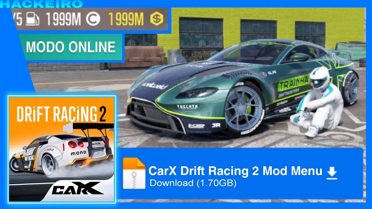 CARX DRIFT RACING 2 MOD MENU DINHEIRO INFINITO VERSÃO 1.29.0 ATUALIZADO 2023  