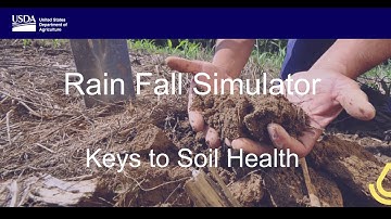 USDA NRCS Texas: Rainfall Simulator Demonstration