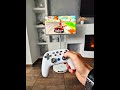 Playing Beach Buggy Racing on Sylvox 27" Rolling Portable Battery-Powered Smart TV with BT Gamepad
