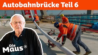 Wie kommen die Seile an die Leverkusener Autobahnbrücke? | DieMaus | WDR