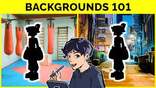 🔴 How to Draw Backgrounds for Your Characters