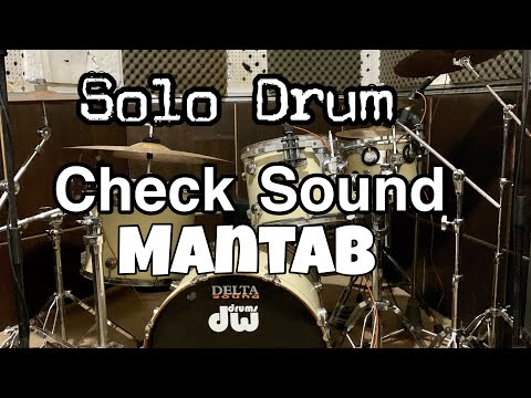 Solo Drum untuk Check Sound