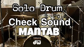 Solo Drum untuk Check Sound