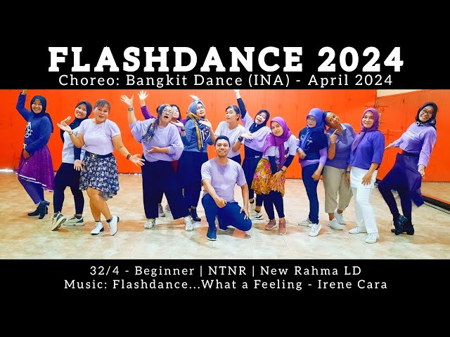 Flashdance 2024 Line Dance | Beginner | @bangkitdance4809 (INA) class=