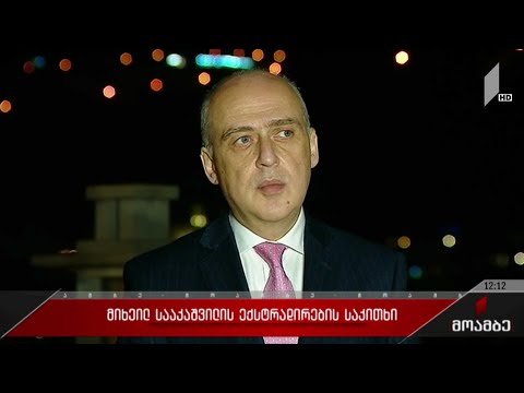 მიხეილ სააკაშვილის ექსტრადირების საკითხი