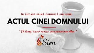 Sion Live 02.06.2024 AM - Cina Domnului