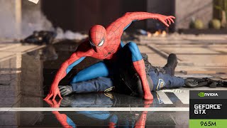 Marvel's Spider-Man Remastered v1.812.1.0/ NVIDIA GTX 965M 4GB