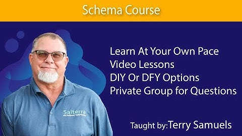 Welcome to the Advanced Schema Course | Learn Advanced Schema with Terry Samuels of SEO University