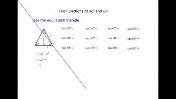 4.3 Right Triangle Trigonometry (part 1)