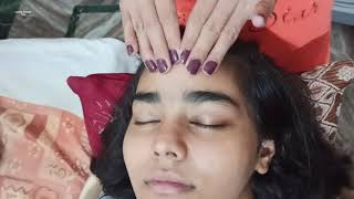 Eyes & Forehead Massage therapy easy steps