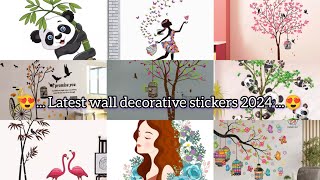 😍...Latest wall decorative stickers 2024...😍#fashion#viral#trending#walldecorationsideas#wallartd