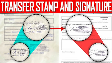 How to Copy and Paste #stamp and #signature  like Original ||Step by Step Tutorial||in Hindi||F2F