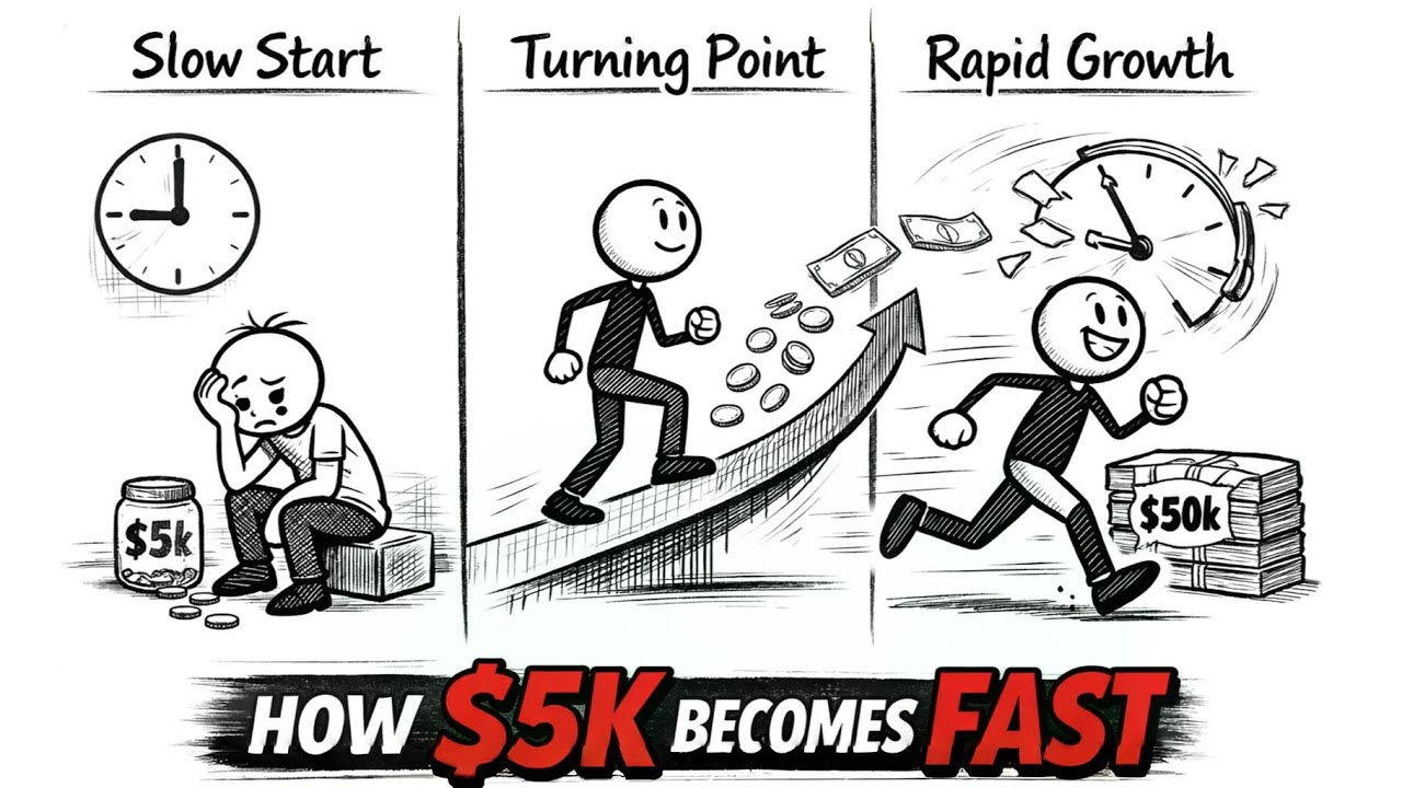 Why Your First $5,000 Feels Slower Than the Next $50,000 | FinancialFreedom | Global Finance