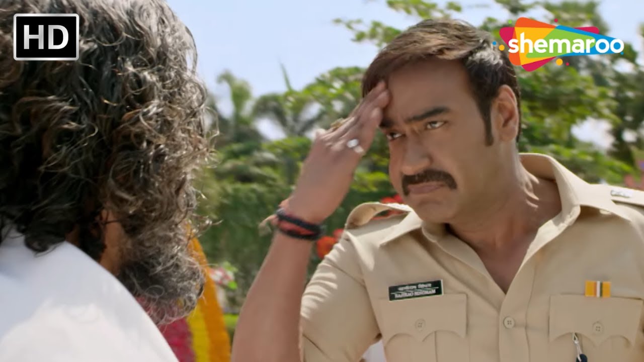 Singham Returns CLIMAX - आता माझी सटकली - Ajay Devgan Action Scene ...