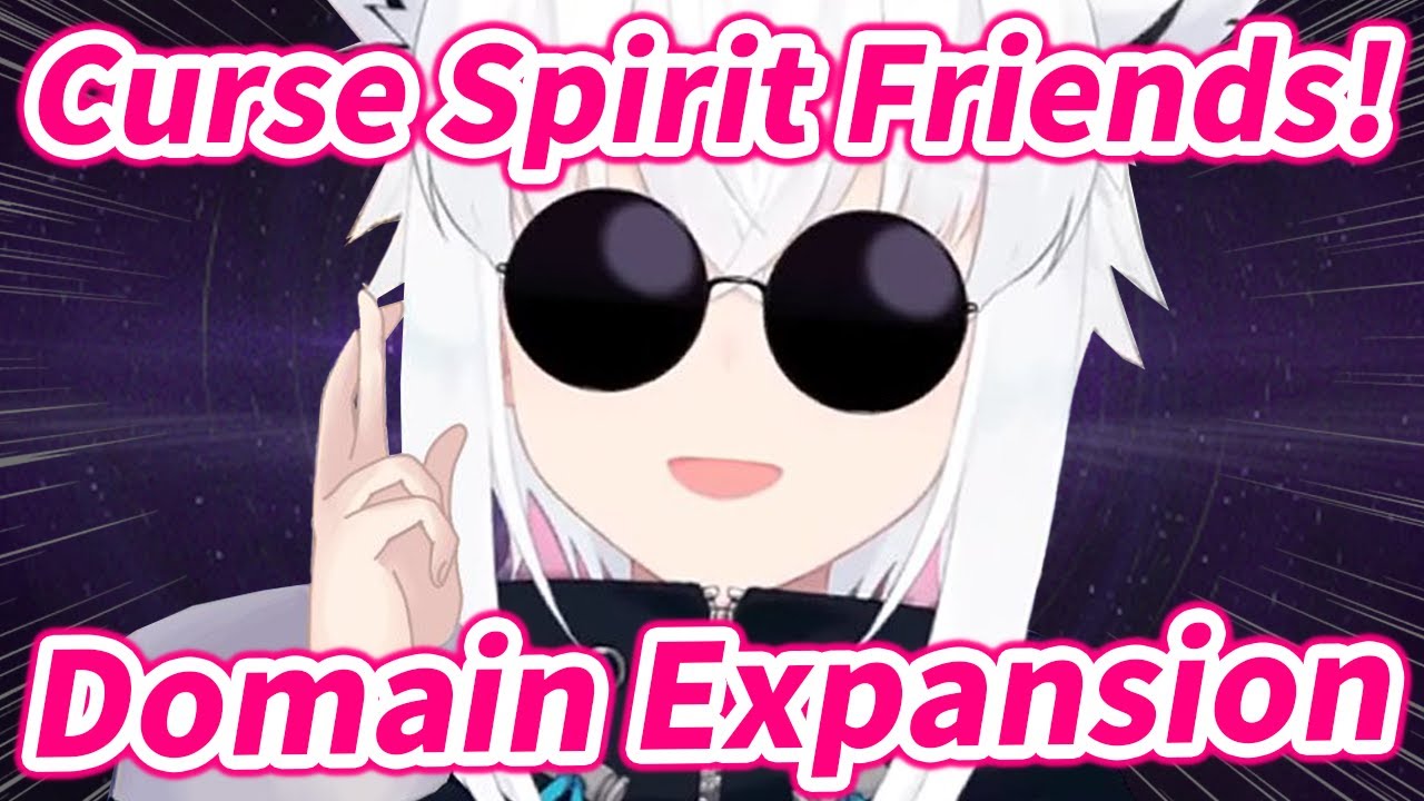 Fubuki learns Jujutsu Kaisen's words in English from Kaigai-Niki【Hololive/Eng sub】