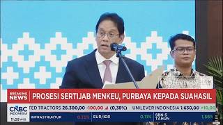 Finance Minister Handover to Suahasil, Purbaya: For Me, Today Is an Important Moment