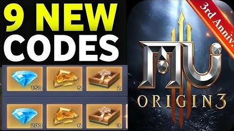 Update ⚡ MU Origin 3 Gift Codes September 2025 | MU Origin 3 Codes - How To Redeem Code