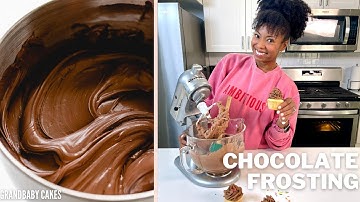 Amazing Chocolate Frosting Hack! | Grandbaby Cakes