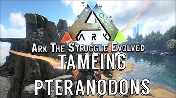 Ark: Easiest Way to tame a pteranodon (Xbox one)
