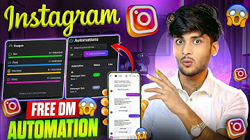Instagram DM Automation Free | Auto Reply Setup 2025 | Instagram Marketing Tool Guide | Link in Dm