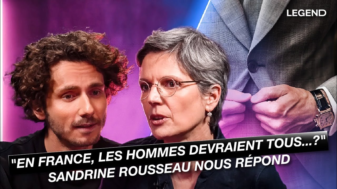 "En France, les hommes devraient tous..." Sandrine Rousseau nous répond