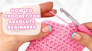 how to crochet for ABSOLUTE BEGINNERS | easy step by step tutorial🧶part 2