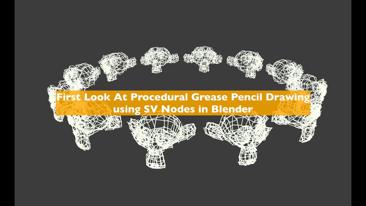 blender grease pencil 3 d scene, Stable Diffusion