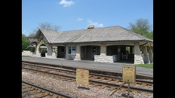 Midwest Rail Rangers - Virtual Tour of the Kenilworth C&NW Railroad Station