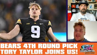 Bears 4th Round Pick Tory Taylor Joins Us! - Bears Talk #73