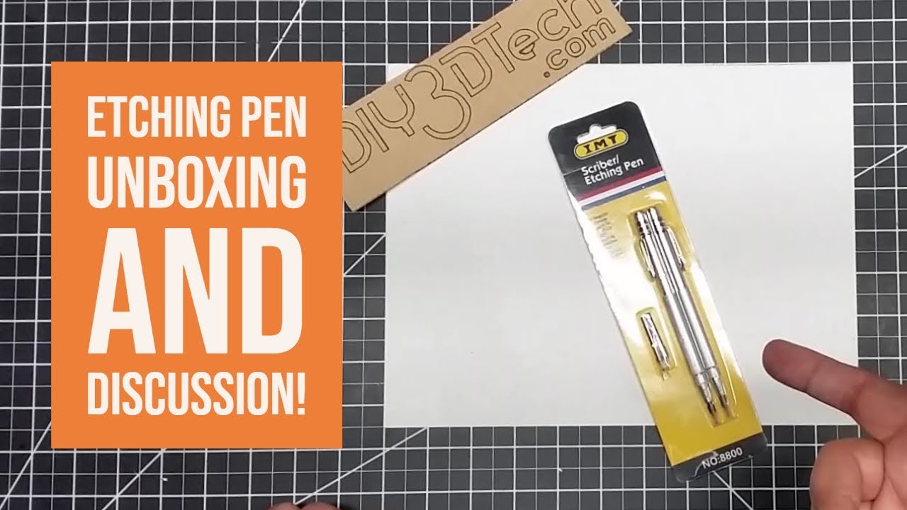 Shop Talk - Etching Pen Unboxing and Discussion! 