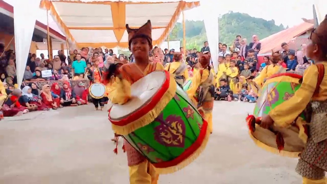 juara 1 festival tambua tansa se kecamatan Tanjung raya - matur di SDN 13 Galanggang