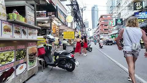 [4K] How is Thailand Now? Pattaya Soi Buakhao, soi LK Metro, Soi Boomerang, Soi Diana