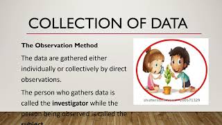 MATH 7 WEEK 2 COLLECTION OF DATA STATISTICAL INSTRUMENTS