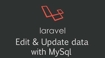 Laravel edit and update data with eloquent and mysql database | Laravel tuts