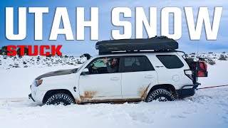 Winter Overland Movie: Recoveries in Deep Snow | 4Runner vs. Bronco